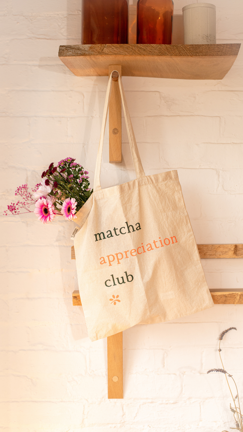 Haru Matcha Appreciation Tote Bag